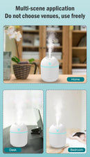 Umidificador de Ar Inteligente Pequeno, Máquina Aromaterapia, 250ml, Mini, Gran