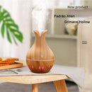 Mini Umidificador Aromatizador Vaso Ambientes USB Tipo Madeira UM036