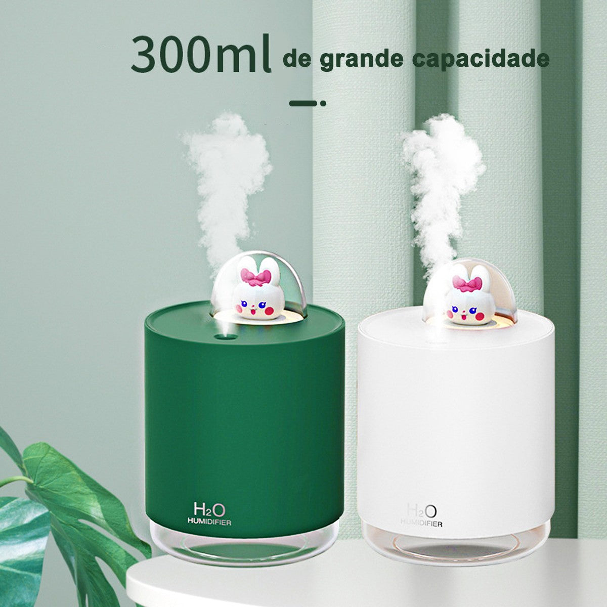 Mini Umidificador De Ar Ultrassônico Difusor Escrito?rio ?Aromatizador Usb Coel