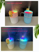 Umidificador De Ar Ultrassônico Escrito?rio ?Aromatizador De Carro Usb Led De A