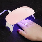 Cabine Mini Secador De Unhas Esmalte Gel Led Sun Uv Portátil Dobrável Forninho