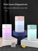 Purificador De Ar E Difusor Ambiente Com Umidificação Silenciosa Ultrassônica