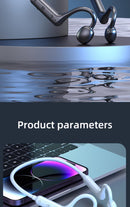 À prova dwireless água sem fio tws fone de ouvido ks15 verdadeira condução óssea bluetooth fone de ouvido estéreo pescoço esportes fone de ouvido com microfone