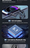 À prova dwireless água sem fio tws fone de ouvido ks15 verdadeira condução óssea bluetooth fone de ouvido estéreo pescoço esportes fone de ouvido com microfone