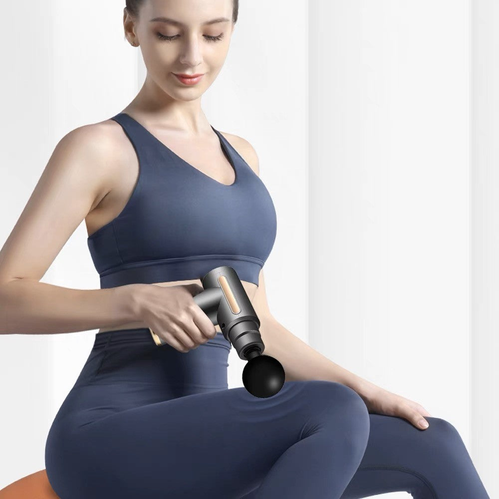 Massageador profissional elétrico do músculo, alta frequência, controle a distân