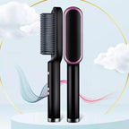 Escova De Cabelo 3 em 1 Elétrica com Pente De Aquecimento Para Alisador bivolt 1