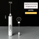 Batedor Misturador Misturador Elétrico para Bebidas Leite Café Clara de Ovo 2