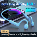 À prova dwireless água sem fio tws fone de ouvido ks15 verdadeira condução óssea bluetooth fone de ouvido estéreo pescoço esportes fone de ouvido com microfone