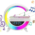 Alto-falante bluetooth multifuncional com luz noturna alto-falante de carregamen