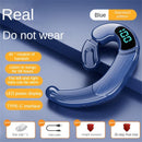 Fone de ouvido sem fio V20 Bone Conduction, fones de ouvido compatíveis com Blu