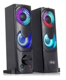 Caixa De Som Para Computador 2x1 - Barra ou Par Potência 12w Rms