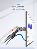 Suporte de mesa para monitor de TV LCD NB H180 FP-2, Mola a Gás, Full Motion, B