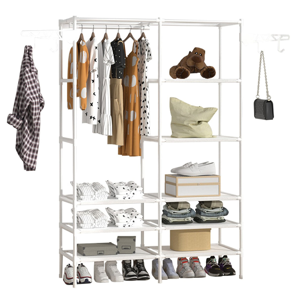 Rack Sapateira Arara Guarda Roupa Portatil Arara Multifuncional Sapato Oraganiza