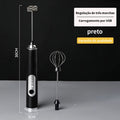 Batedor Misturador Misturador Elétrico para Bebidas Leite Café Clara de Ovo 2