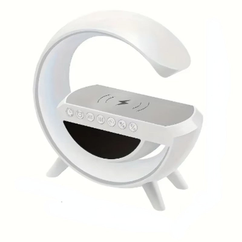 Alto-falante bluetooth multifuncional com luz noturna alto-falante de carregamen