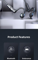 À prova dwireless água sem fio tws fone de ouvido ks15 verdadeira condução óssea bluetooth fone de ouvido estéreo pescoço esportes fone de ouvido com microfone