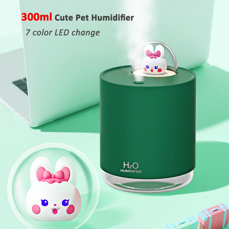 Mini Umidificador De Ar Ultrassônico Difusor Escrito?rio ?Aromatizador Usb Coel