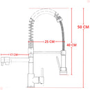TORNEIRA GOURMET VIP MONOCOMANDO MISTURADOR PRETO ROSE GOLD