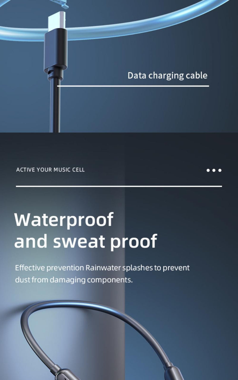 À prova dwireless água sem fio tws fone de ouvido ks15 verdadeira condução óssea bluetooth fone de ouvido estéreo pescoço esportes fone de ouvido com microfone