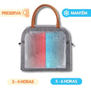 Bolsa Térmica Marmita Lancheira Fitness Academia E Passes UNITARIO