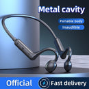 À prova dwireless água sem fio tws fone de ouvido ks15 verdadeira condução óssea bluetooth fone de ouvido estéreo pescoço esportes fone de ouvido com microfone