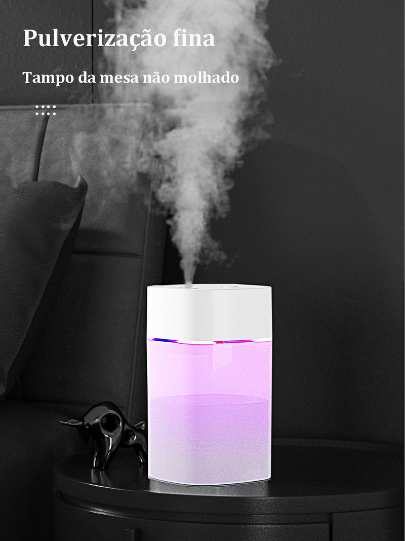 Purificador De Ar E Difusor Ambiente Com Umidificação Silenciosa Ultrassônica