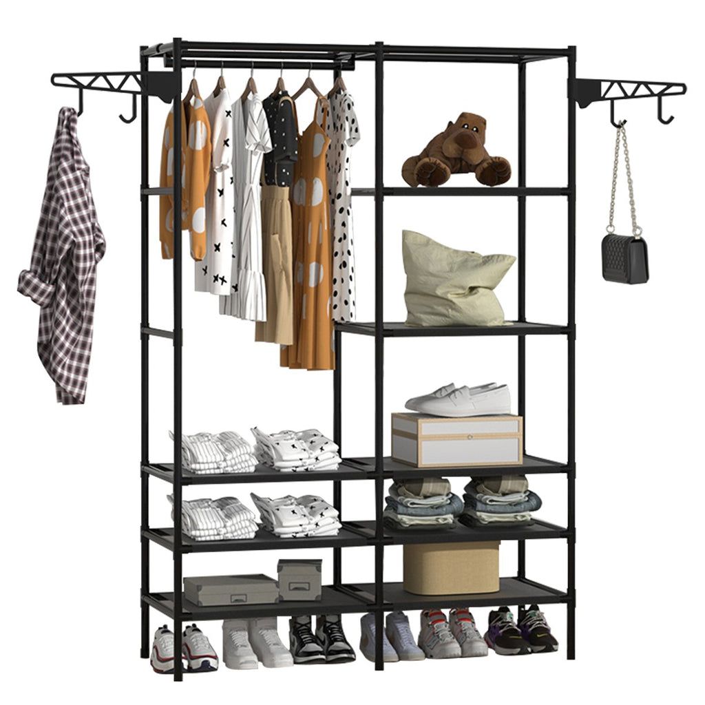 Rack Sapateira Arara Guarda Roupa Portatil Arara Multifuncional Sapato Oraganiza