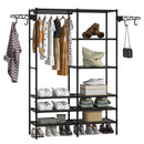 Rack Sapateira Arara Guarda Roupa Portatil Arara Multifuncional Sapato Oraganiza