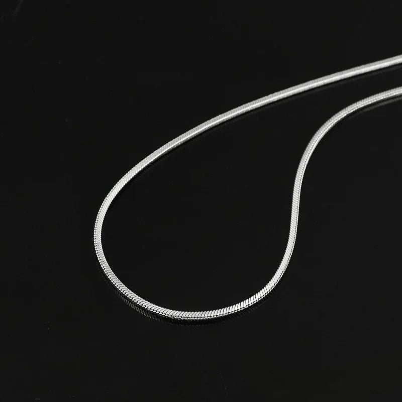 Colar corrente modelo rabo de rato masculino unissex