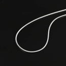 Colar corrente modelo rabo de rato masculino unissex