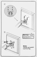 Suporte de mesa para monitor de TV LCD NB H180 FP-2, Mola a Gás, Full Motion, B