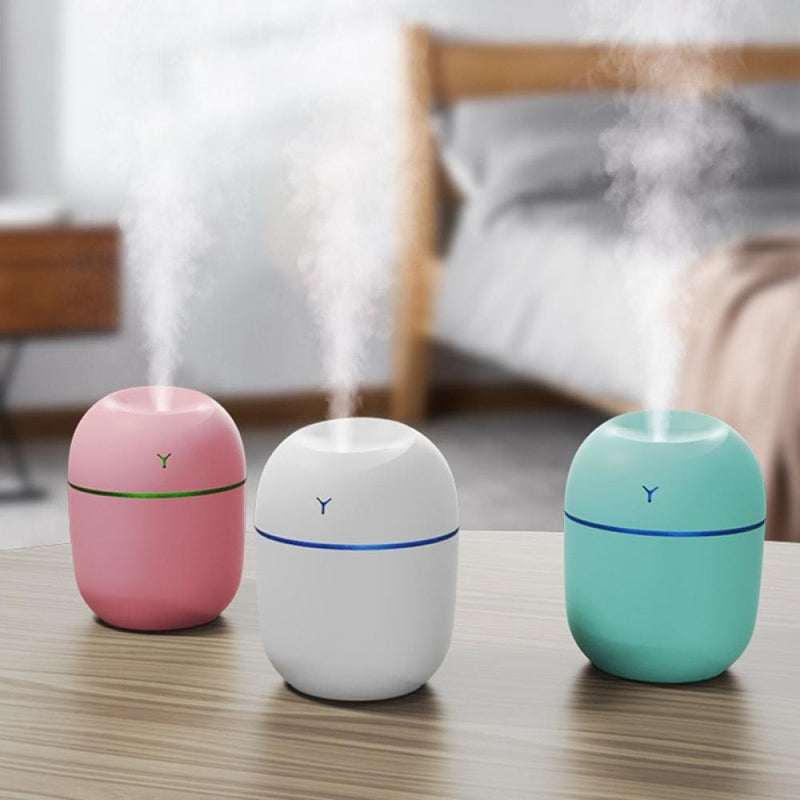 Umidificador de Ar Inteligente Pequeno, Máquina Aromaterapia, 250ml, Mini, Gran