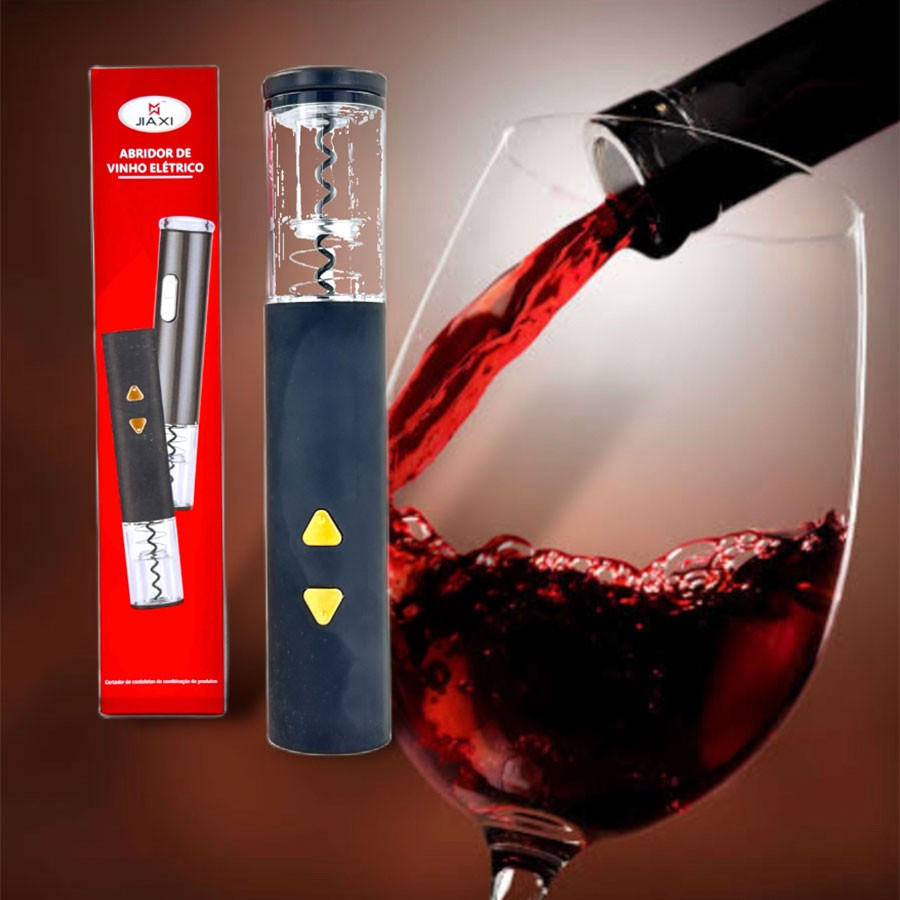 Abridor de Vinho Elétrico