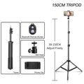 200CM Mobile Phone Live Suporte Foto Tripé Multi-Funcional Gravação de Vídeo