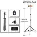 200CM Mobile Phone Live Suporte Foto Tripé Multi-Funcional Gravação de Vídeo