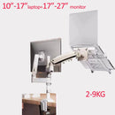 Suporte de mesa para monitor de TV LCD NB H180 FP-2, Mola a Gás, Full Motion, B