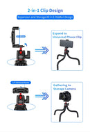 Ulanzi MT-11 polvo flexível mini tripé para gopro iphone smartphone dslr câme