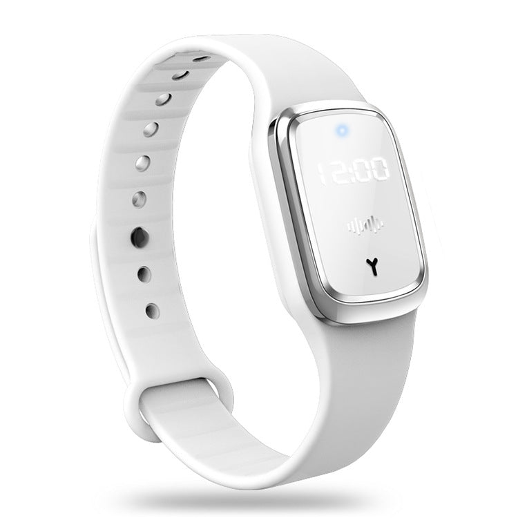 Pulseira repelente de insetos, relógio digital ultrassônico, repelente de inse