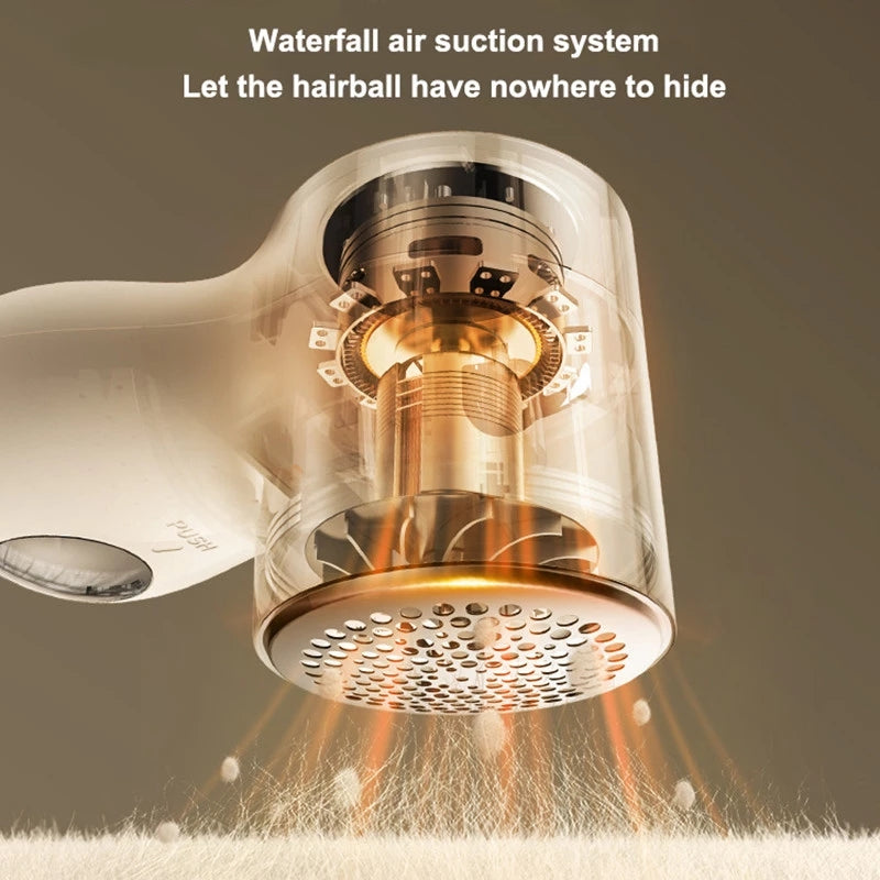 Barbeador elétrico inteligente LED USB recarregável portátil removedor de pel