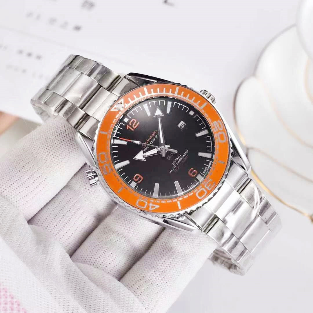 Relógio de quartzo masculino moderno e elegante, casual de escritório com 3 pi