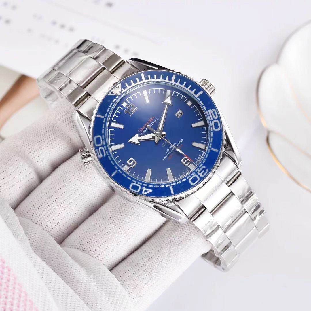 Relógio de quartzo masculino moderno e elegante, casual de escritório com 3 pi