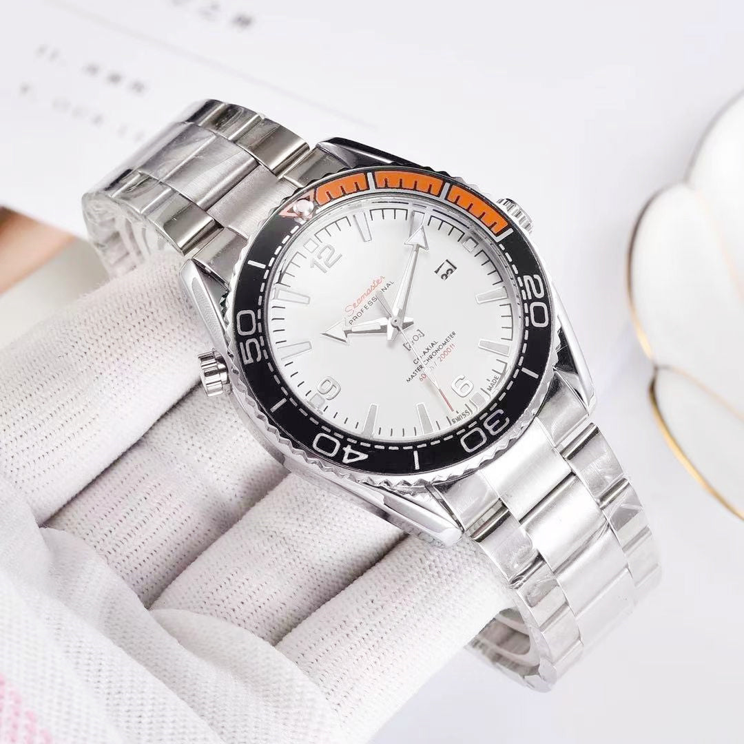 Relógio de quartzo masculino moderno e elegante, casual de escritório com 3 pi