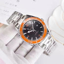 Relógio de quartzo masculino moderno e elegante, casual de escritório com 3 pi