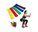 Kit 5 Faixas Elásticas Mini Band Elastico Musculação Funcional Exercício Yog