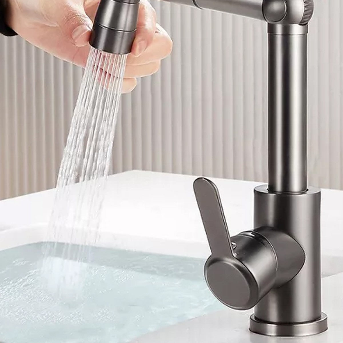 Torneira Giratória Misturador Monocomando Rotação 1080 6001g