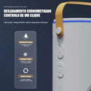 Mini Climatizador Portátil com Ventilador Duplo Umidificador Hélice Giratória