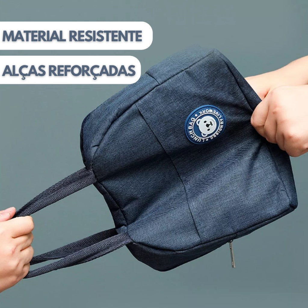 Bolsa Térmica Marmita Lancheira Fitness Academia E Passes UNITARIO