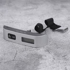 Balança portátil display digital lcd 110lb/50kg bagagem eletrônica suspensa m