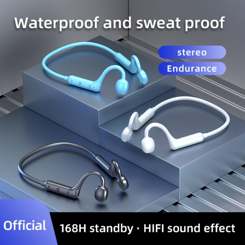 À prova dwireless água sem fio tws fone de ouvido ks15 verdadeira condução óssea bluetooth fone de ouvido estéreo pescoço esportes fone de ouvido com microfone