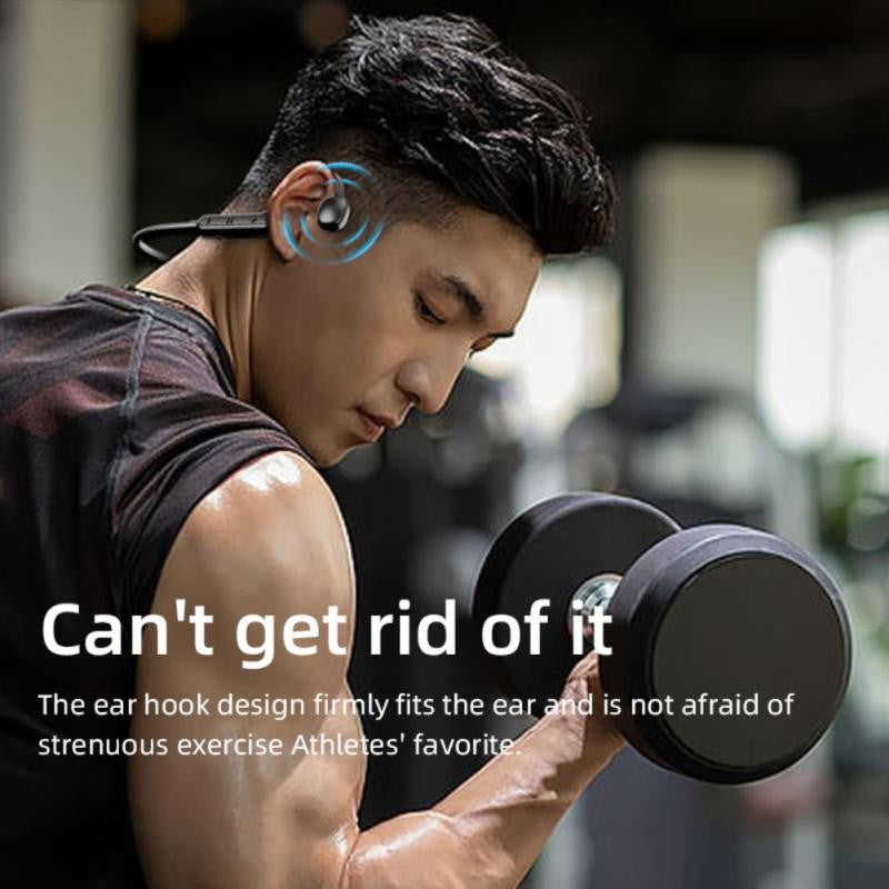 À prova dwireless água sem fio tws fone de ouvido ks15 verdadeira condução óssea bluetooth fone de ouvido estéreo pescoço esportes fone de ouvido com microfone